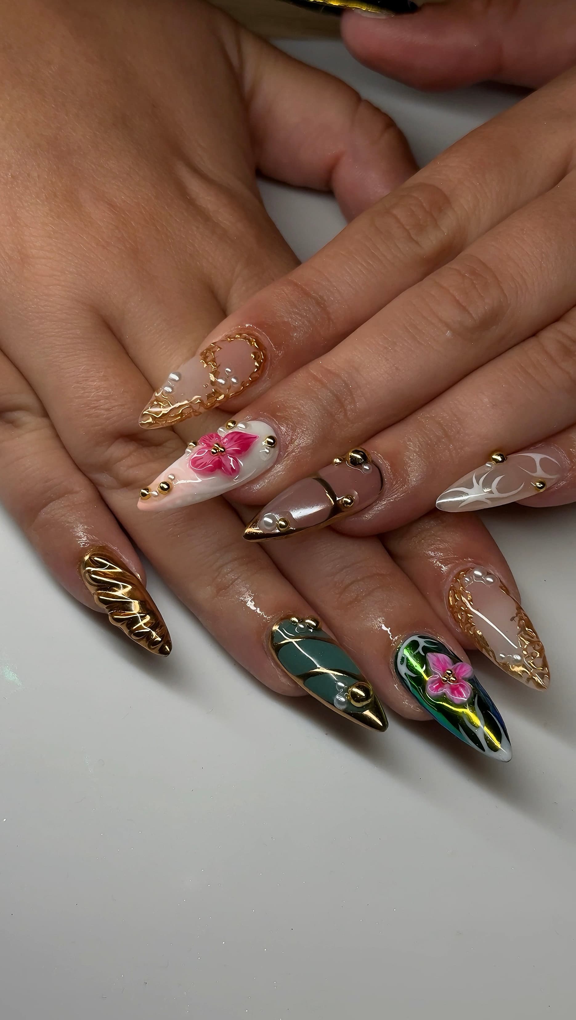 Gel-X nail set